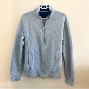Tommy Hilfiger Blue Quarter Zip